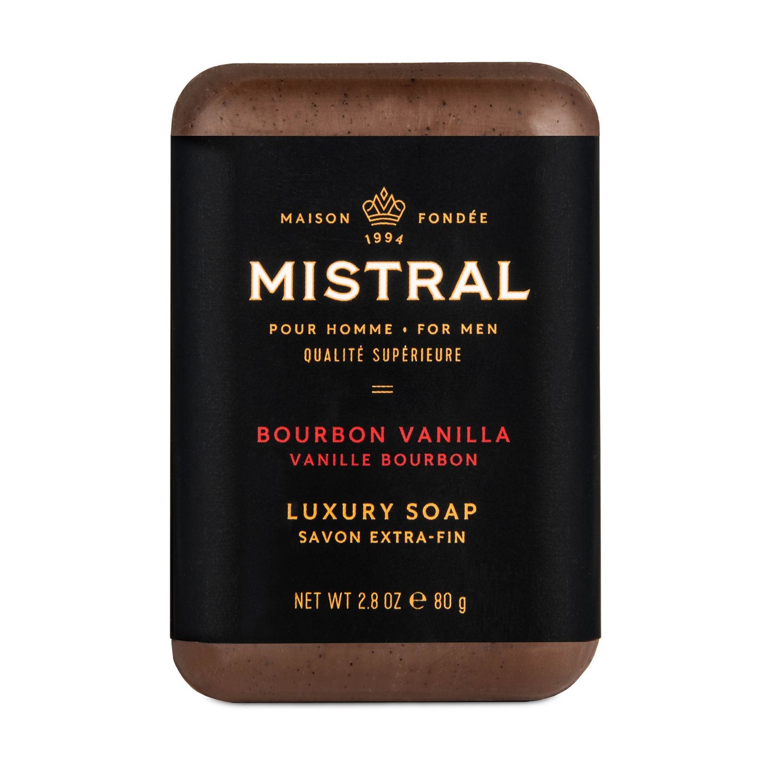 Mistral Travel Soap 80g Bourbon Vanilla