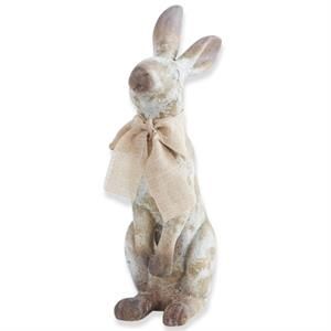 Tan Rabbit Standing w/Nose Up 19.5 Inch