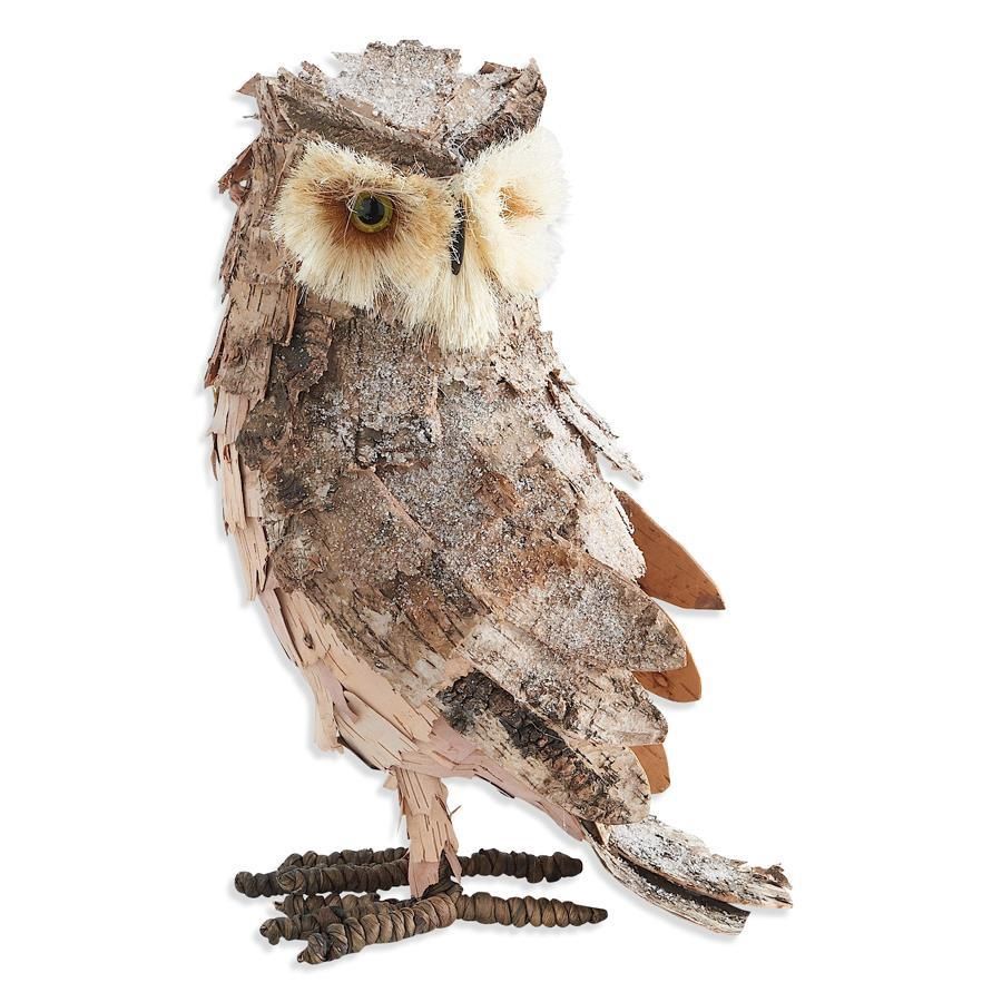 Bark Standing Owl 17 "