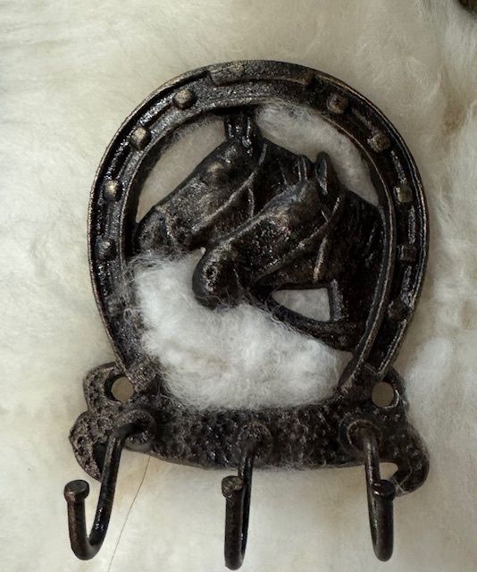 Cast Iron Horseshoe Wall Hook