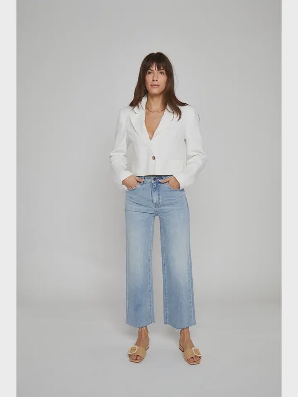 Aberdeen HR Jean Light Indigo Worn