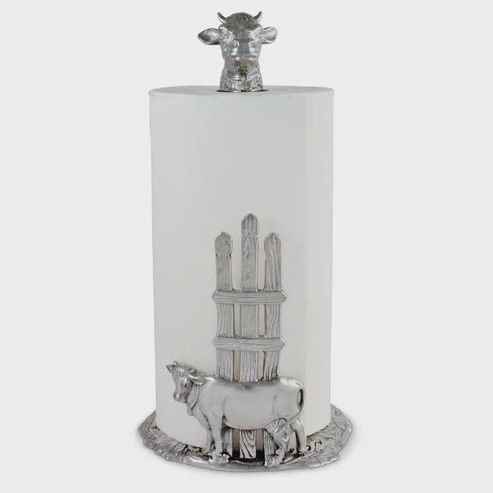 Vaga Cow Paper Towel Holder