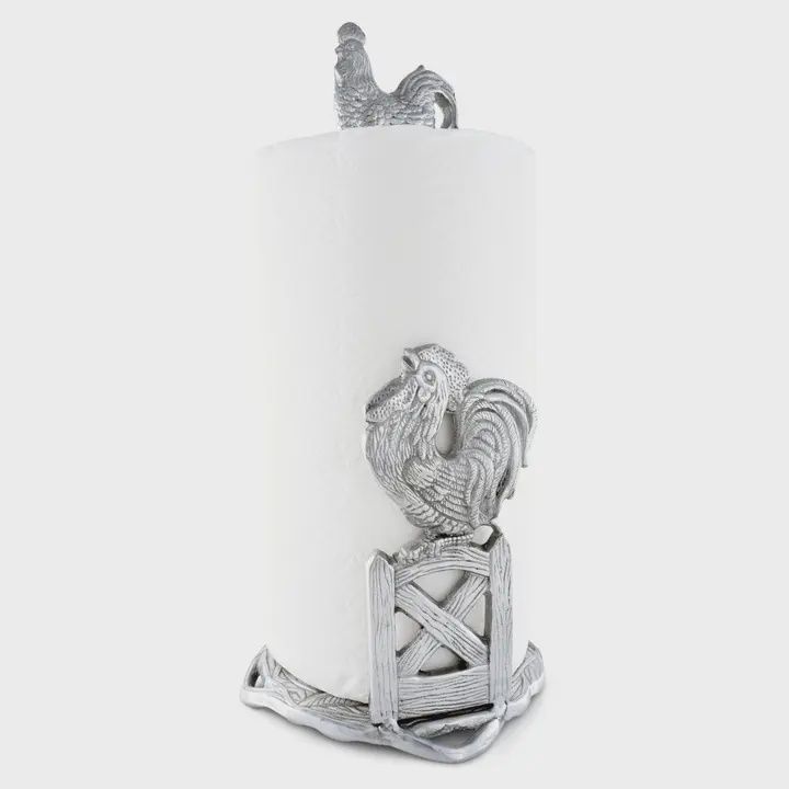 Rooster Paper Towel Holder