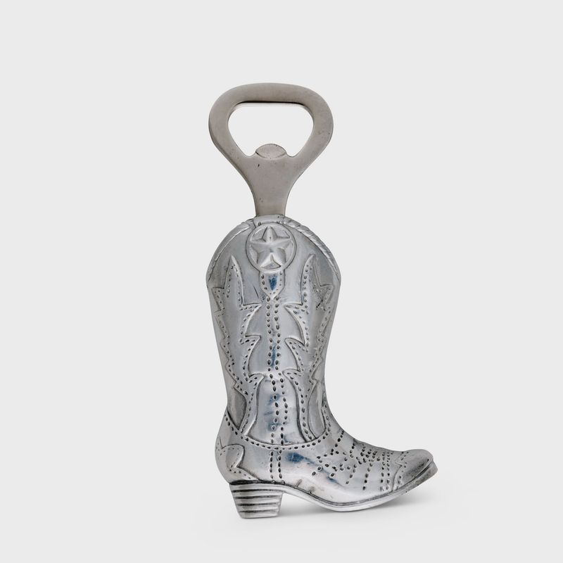 Vaga Bottle Opener Pewter Cowboy Boot