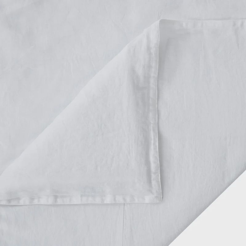 HE Linen White Duvet KG 3 PC