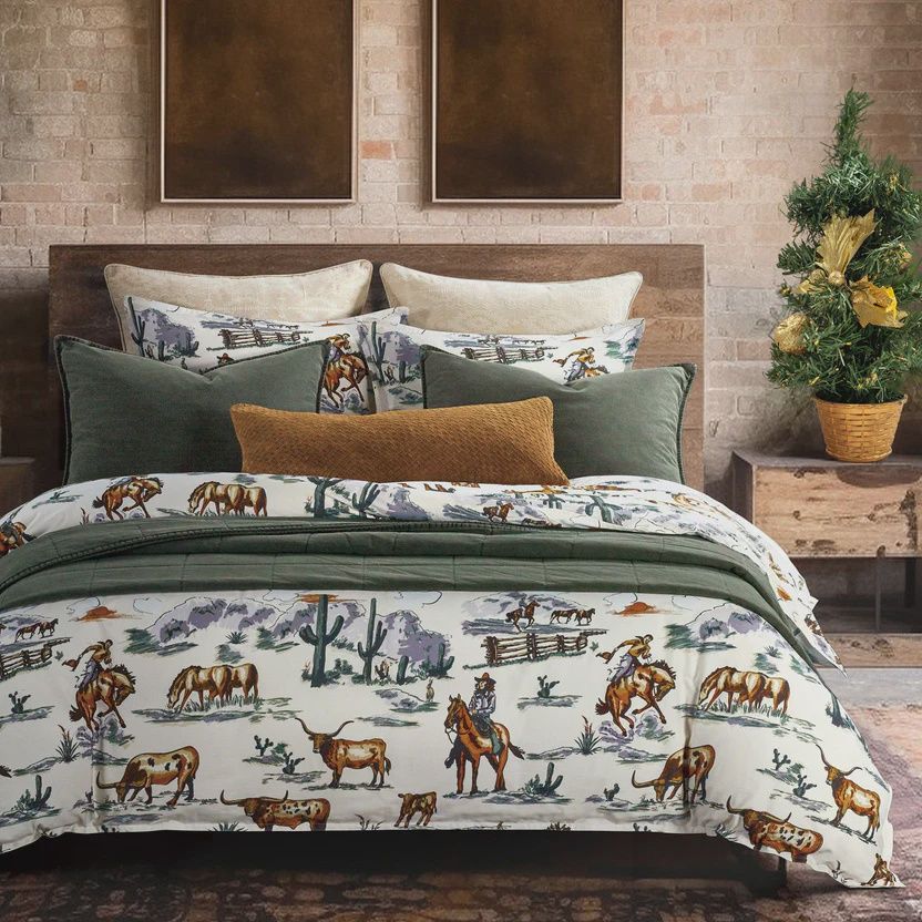 HE Ranch Life Reversible Comforter Set King