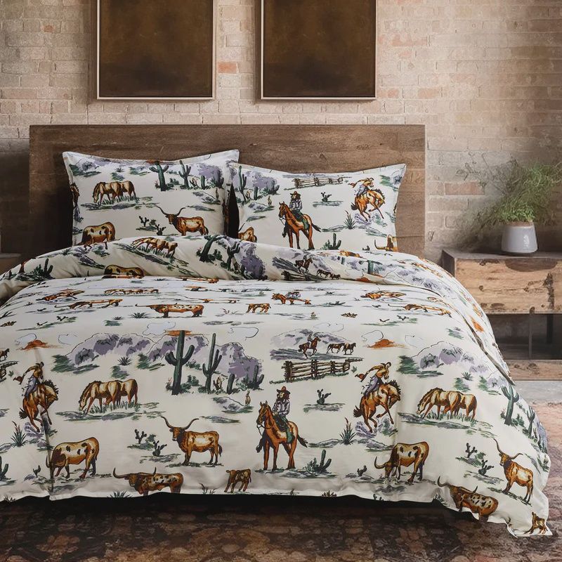 HE Ranch Life Reversible Comforter Set King