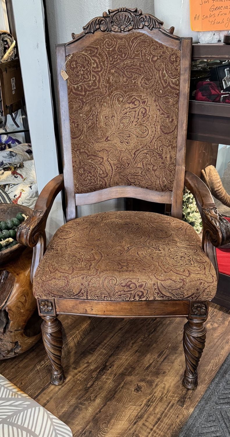 AM Tuscan High Back Arm Chair