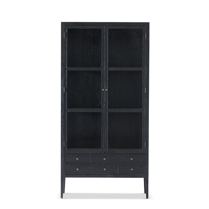 KK Black Elder Wood Cabinet
