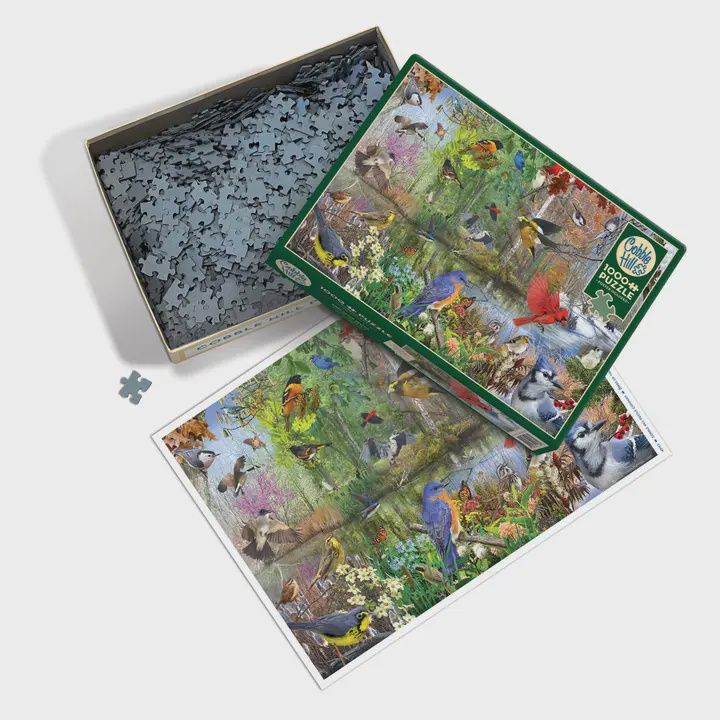 Birds of the Season 1000pc Puzzle