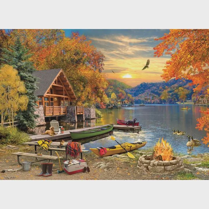 Lakeside Retreat 1000pc Puzzle