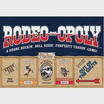 Rodeo-Opoly Board Game