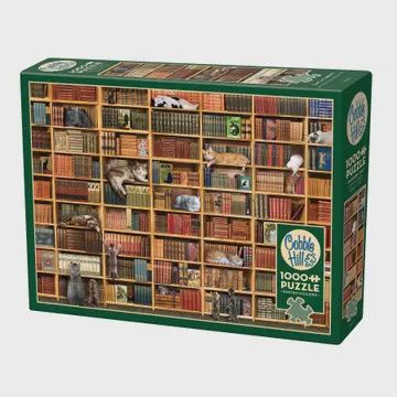 The Cat Library 1000pc Puzzle