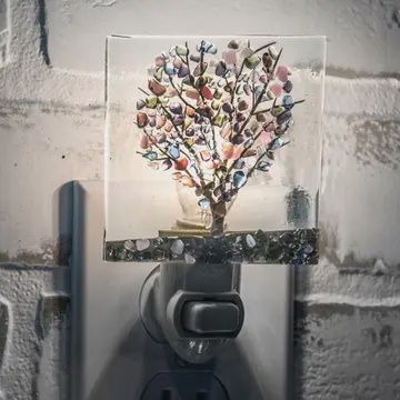 Tree Fused Fall Night Light