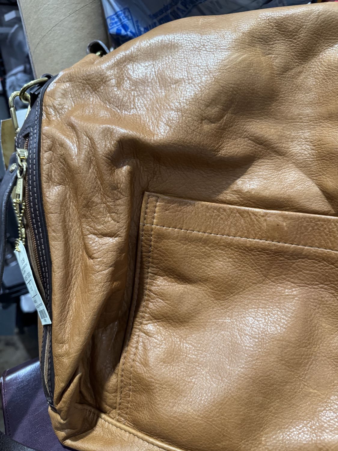 Overland CC Hand Bag Whisky