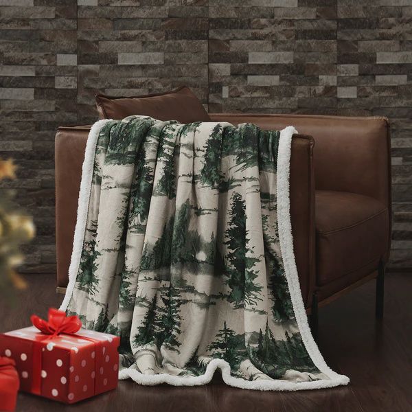 Joshua Campfire Sherpa Throw