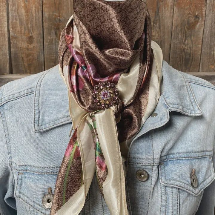 Copper &amp; Pink Champagne Crystal Slide