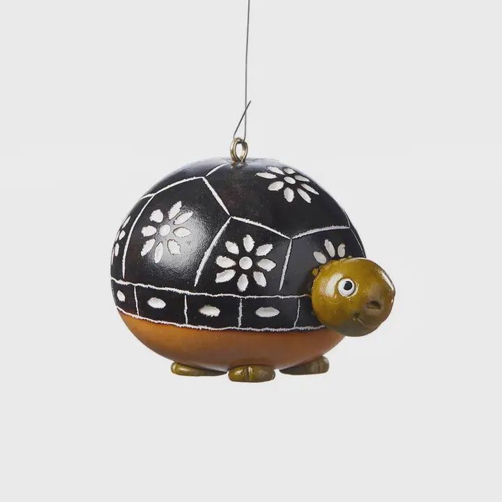 Tortuga Gourd Ornament