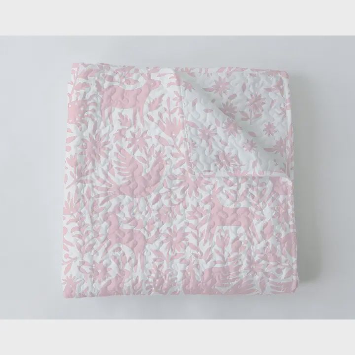 Piper Otomi in Light Pink Baby Blanket