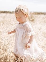 Baby Cherub Lace Dress Cream