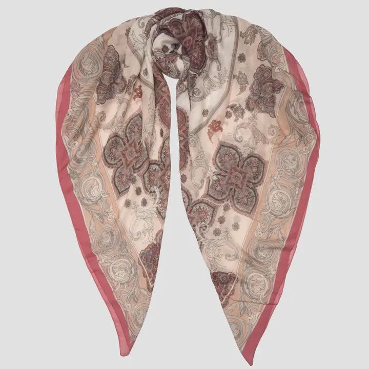 Venere - Modal Cashmere Scarf Shawl - Pink