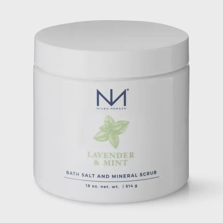 Niven Morgan Lavender Mint Bath Salts