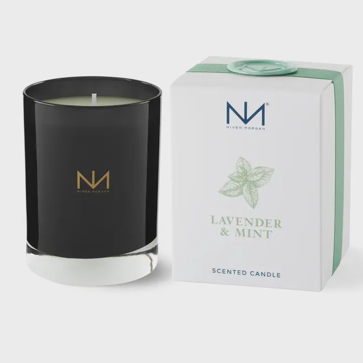 Niven Morgan Lavender &amp;  Mint Candle