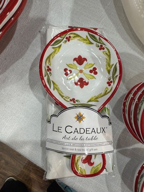 LeCadeaux Vischio Spoon Rest with Towel