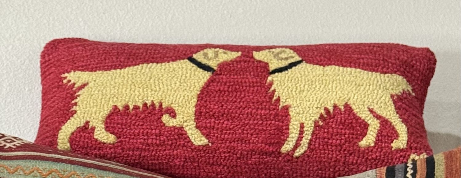 C4C Best Friends lumbar pillow wool