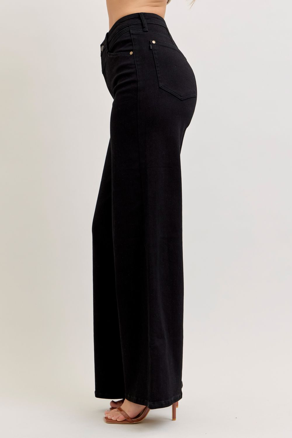Judy Blue Black 881074 Lux Wide Leg