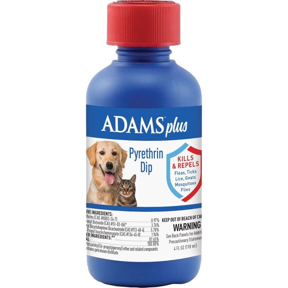 ADAMS PLUS FLEA &amp; TICK PYRETHRIN DIP