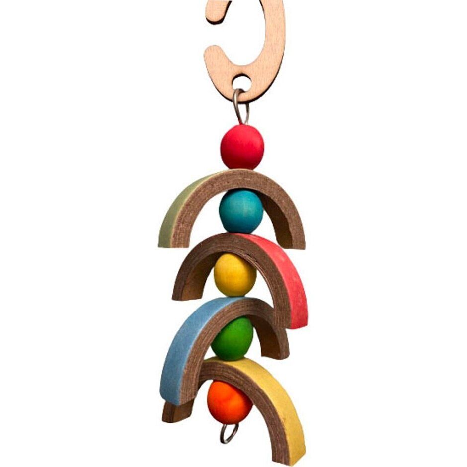 A&amp;E Rippen Rainbow Bird Toy