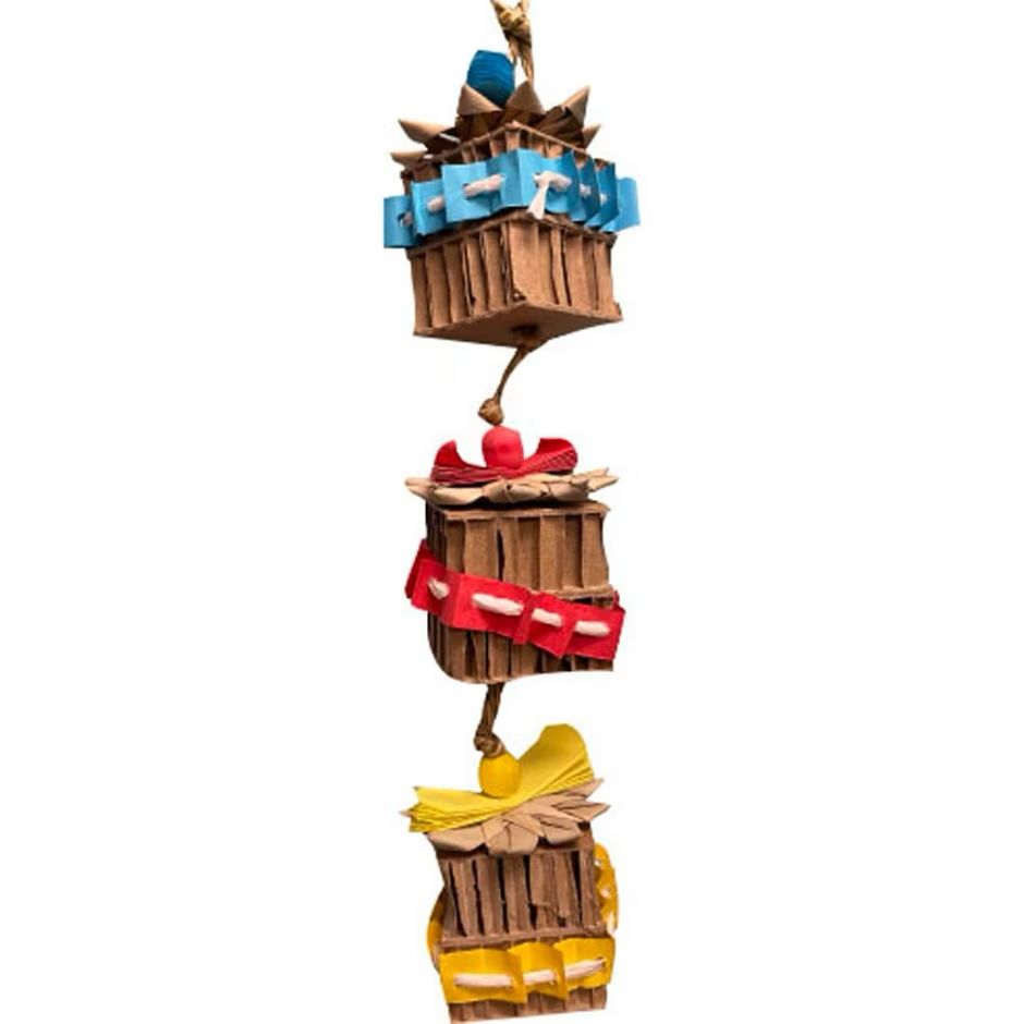 A&amp;E Present Shredder Bird Toy