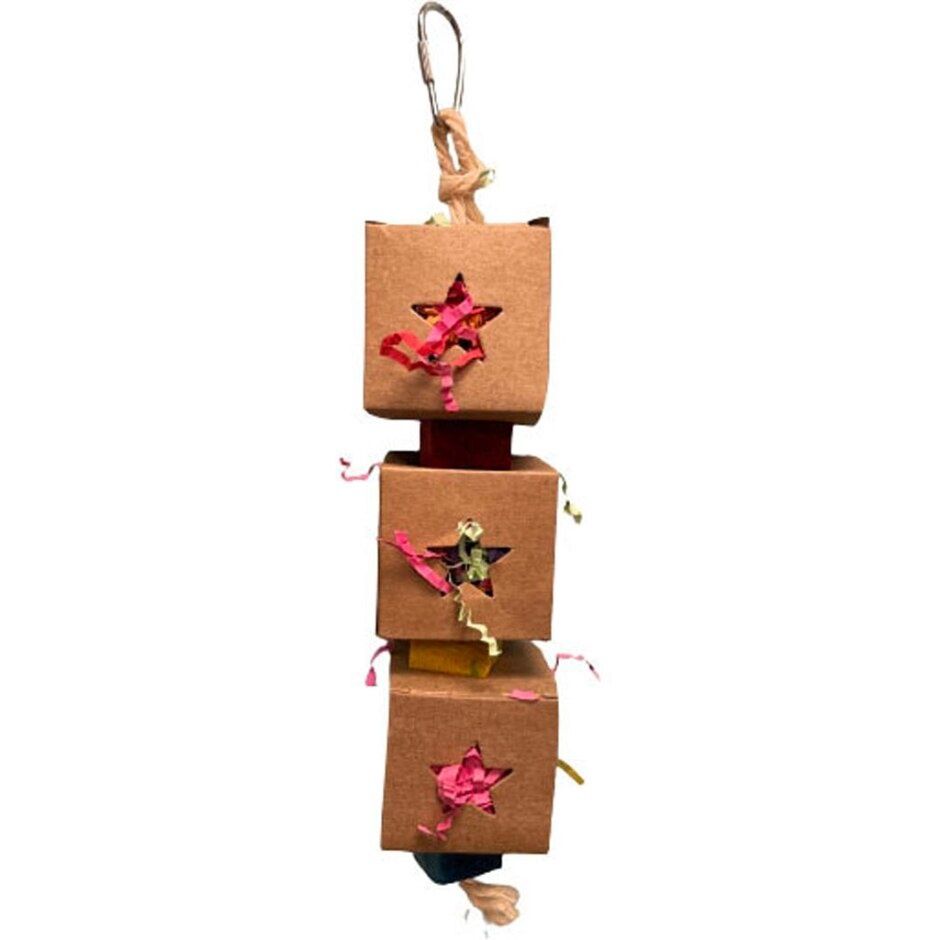 A&amp;E Star Shred and Seek Bird Toy