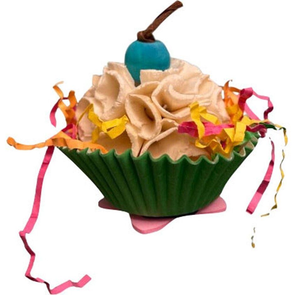 A&amp;E Sweet Tweets Cupcake Bird Toy