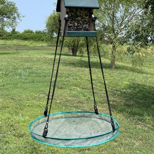 Songbird Essentials Bird Seed Catcher for Bird Feeders Wild Bird Seed Hoop 16 in