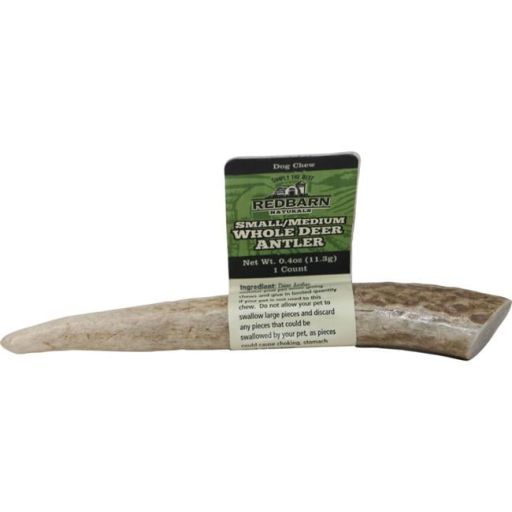 Redbarn Pet Products Small &amp; Medium Deer Antler Whole