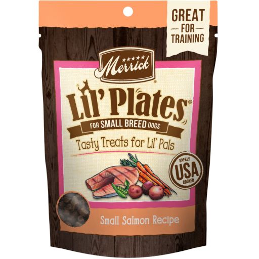Merrick - Lil Plates Treats For Small Breed Dogs Salmon Recipe - 5 oz