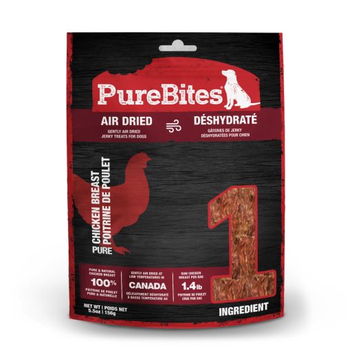 PureBites Jerky Dog Treats Chicken  5.5 oz