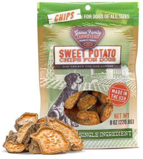 Gaines Family Farmstead Sweet Potato Chips 8 oz. Made in USA