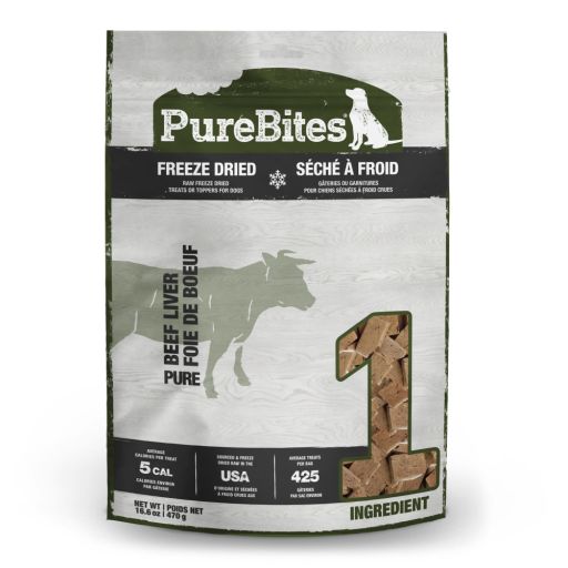 PureBites Beef Liver Dog Treat  16.6 oz