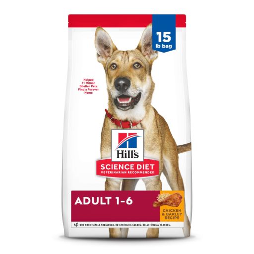 Hill s Science Diet Adult Chicken &amp; Barley Recipe 603796 15 lb bag