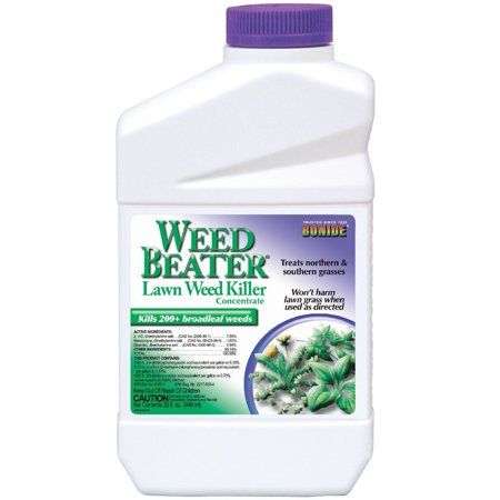 Bonide Products 894 109405 BND Beater Lawn Weed Killer Concentrate, 32 Oz