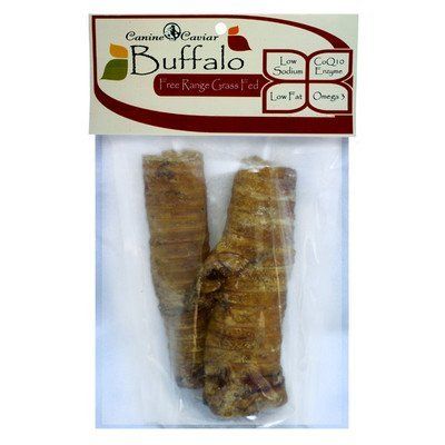 Canine Caviar 810850 6 in. Buffaroos Pet Foods - Pack of 2  12 Bags Per Case