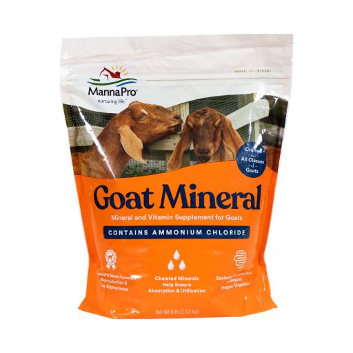 Manna Pro Goat Mineral Supplement  for All Classes of Goats  8 lbs