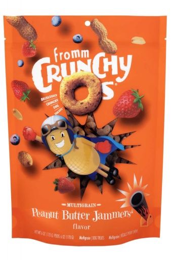 Fromm Crunchy Os Peanut Butter Jammers Dog Treats - 6 Oz