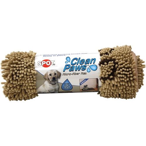 SPOT Clean Paws Mat Tan 35&quot; x 24&quot;