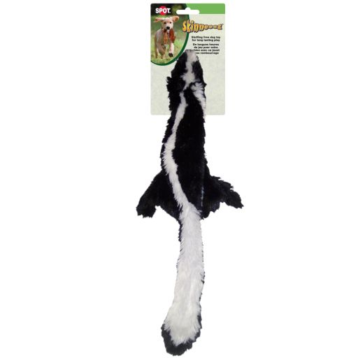 SPOT Plush Skinneeez Skunk Dog Toy