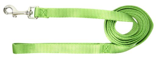 Hamilton 5/8-Inch Single Thick Nylon Lead with Swivel Snap   4 feet  Lime Green