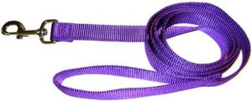 Hamilton 5/8-Inch Single Thick Nylon Leash 4 feet  Purple